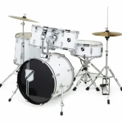 Millenium Focus 18 Drum Set White
