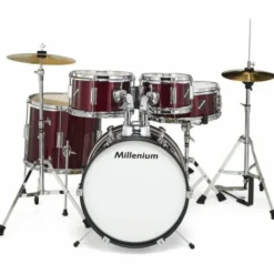 Millenium Focus Junior Drum Set Red