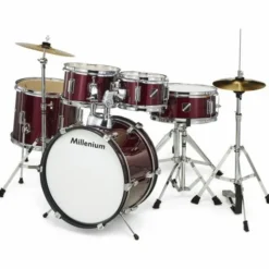 Millenium Focus Junior Drum Set Red