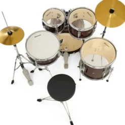Millenium Focus Junior Drum Set Red