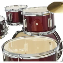 Millenium Focus Junior Drum Set Red