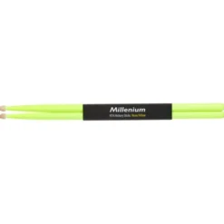 Millenium H7A Hickory Sticks Neon Yellow