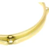 Millenium 8" 4-Hole Steel Hoop Brass