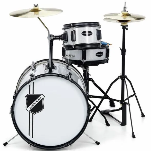 Millenium Youngster Drum Set Bdl. Silver