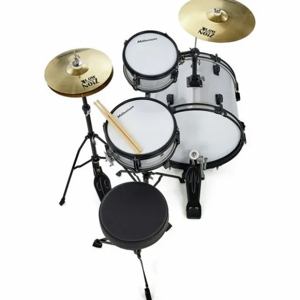 Millenium Youngster Drum Set Silver