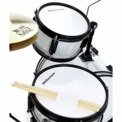 Millenium Youngster Drum Set Silver