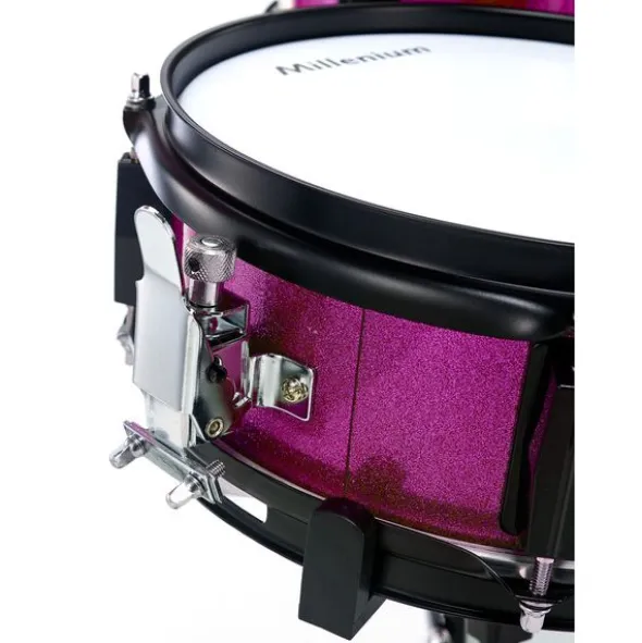Millenium Youngster Drum Set Pink Spkl