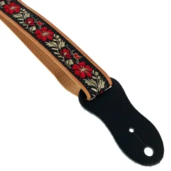 Minotaur Floral RedRibbon Ukulele Strap
