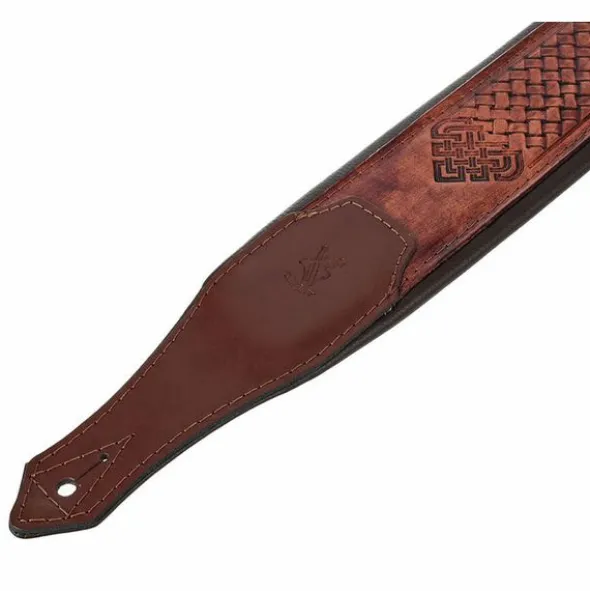 Minotaur Hand Tooled Celtic Strap