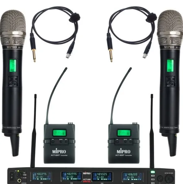 Mipro ACT-800 2xMU59 2xGuitar 5UA