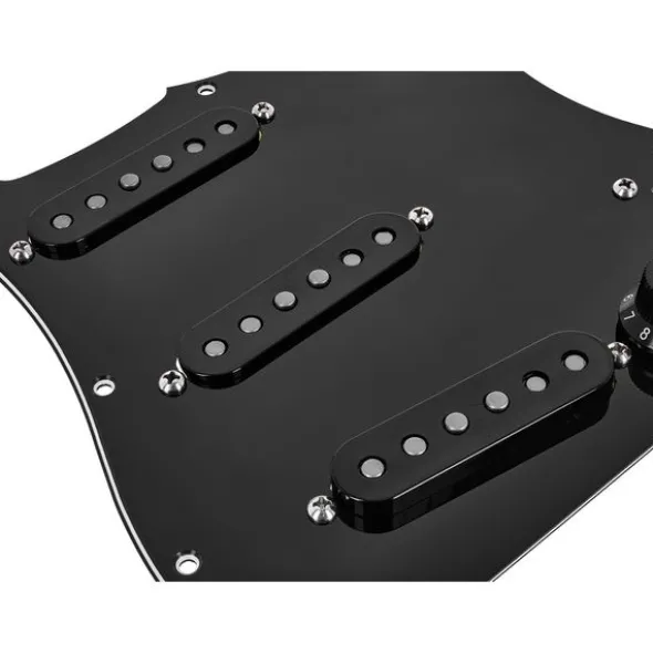 Mojotone 58 Q.Coil Hot Br. Pickguard BK