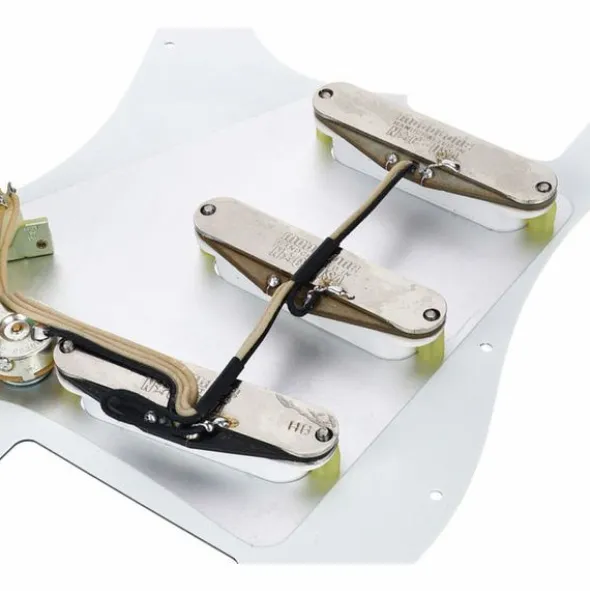 Mojotone 67 Q.Coil Hot Br. Pickguard W