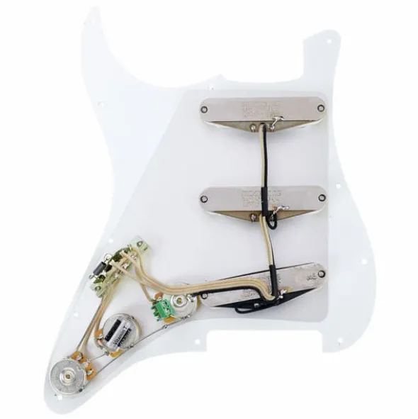 Mojotone 67 Q.Coil Hot Br. Pickguard W