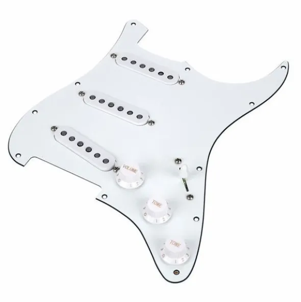 Mojotone 67 Q.Coil Hot Br. Pickguard W
