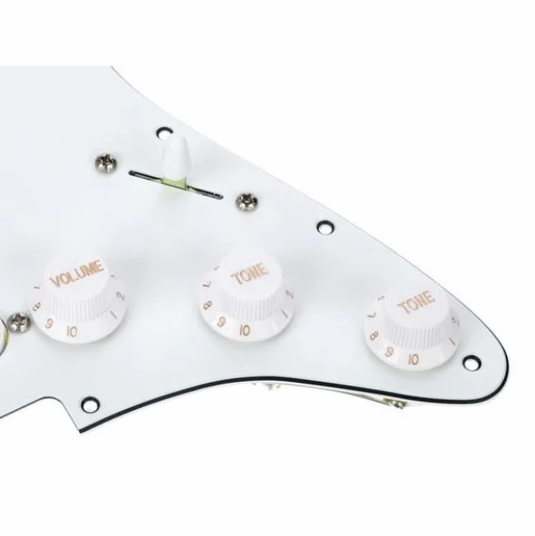 Mojotone 67 Q.Coil Hot Br. Pickguard W