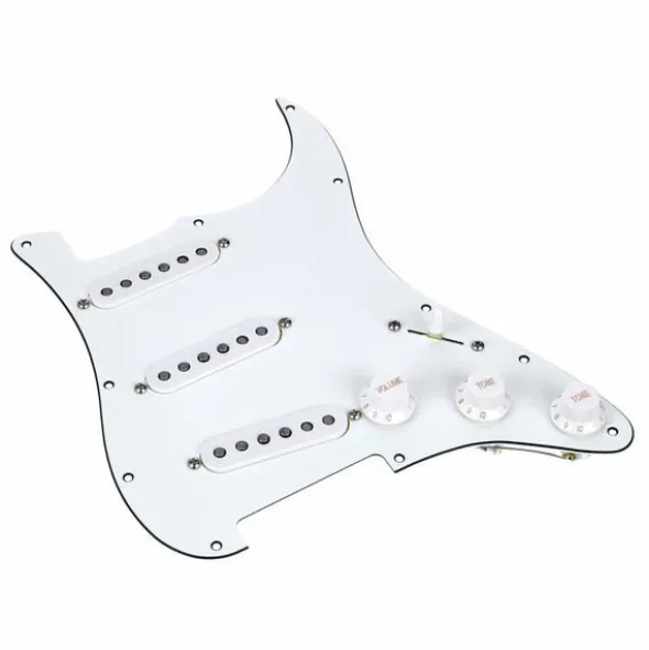 Mojotone 67 Q.Coil Hot Br. Pickguard W