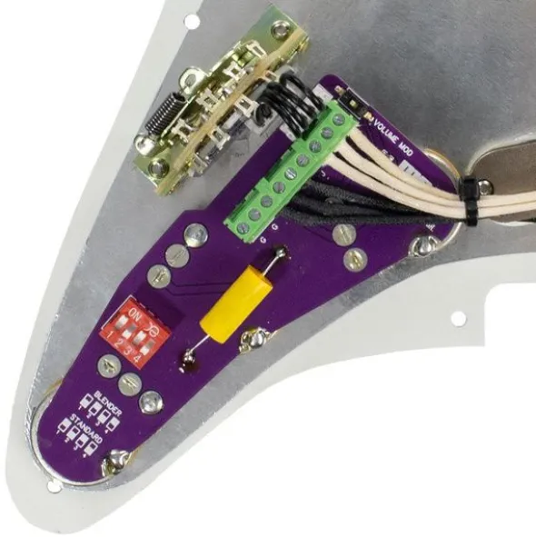 Mojotone 58 Q.Coil Hot Br. Pickguard MG