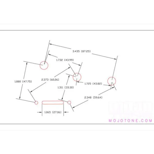 Mojotone ST HSS STD Prewired Harness