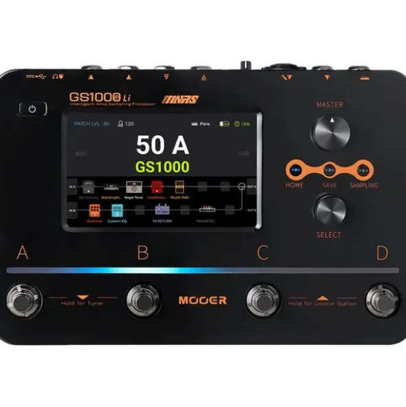 Mooer GS1000 Li Amp Sampling