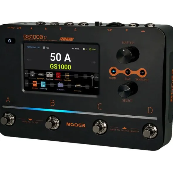 Mooer GS1000 Li Amp Sampling