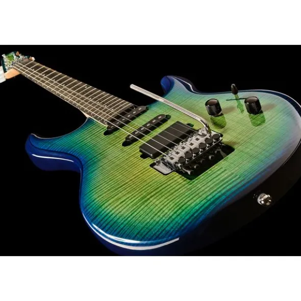 Music Man Luke IV HSS BFR Green Tide
