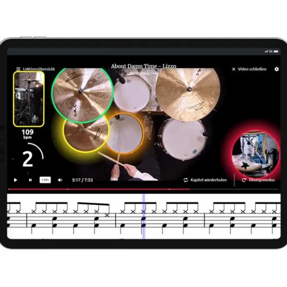 music2me Drums - One Year Access