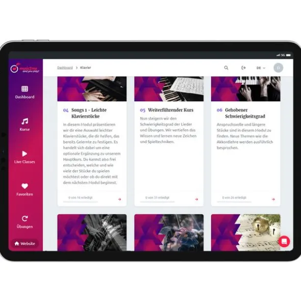 music2me Piano - One Year Access