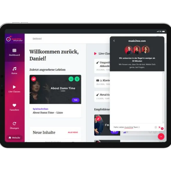 music2me Piano - One Year Access