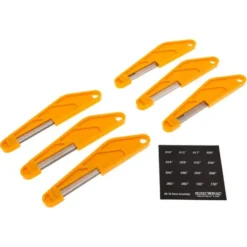 MusicNomad Diamond Coated Nut File Set