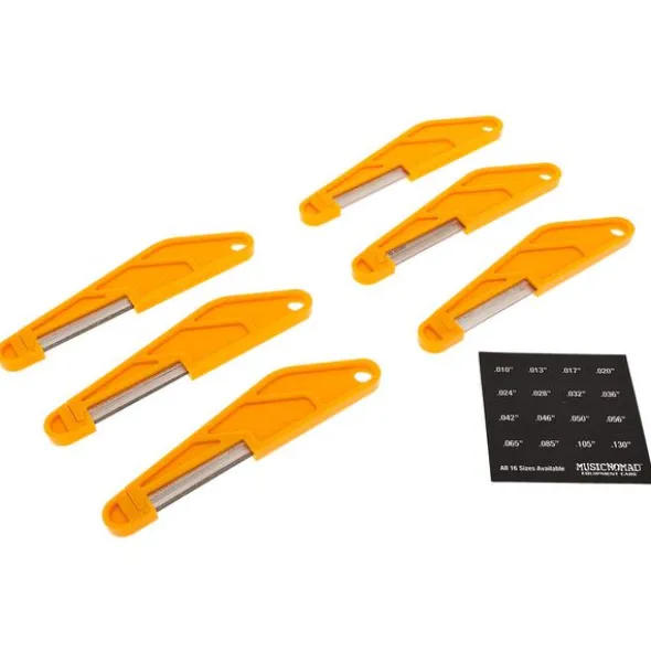 MusicNomad Diamond Nut File Set MN 668