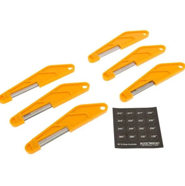 MusicNomad Diamond Nut File Set MN 670