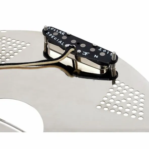 National Reso-Phonic Hot Plate Bright Nickel