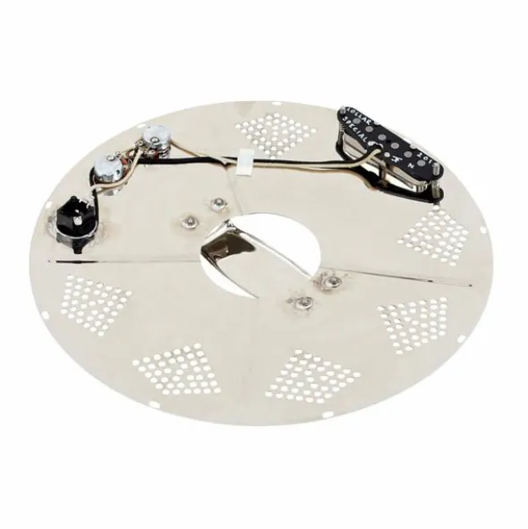 National Reso-Phonic Hot Plate Bright Nickel