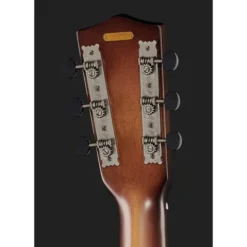 National Reso-Phonic Raw Steel Single Cone 14 Fret