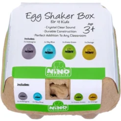 Nino NINOSET21 Egg Shaker Set 4pcs