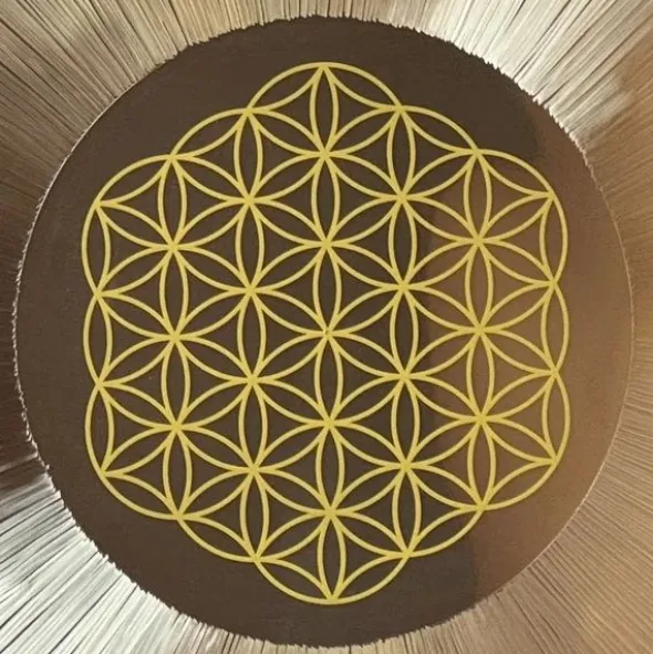 Oetken Gongs 36" Flower of Life 64Hz/C2