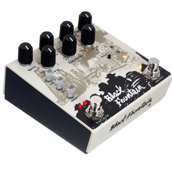 Old Blood Noise Endeavors Black Fountain Stereo Delay CR