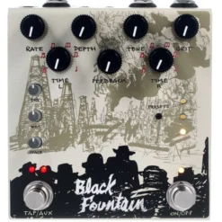 Old Blood Noise Endeavors Black Fountain Stereo Delay CR