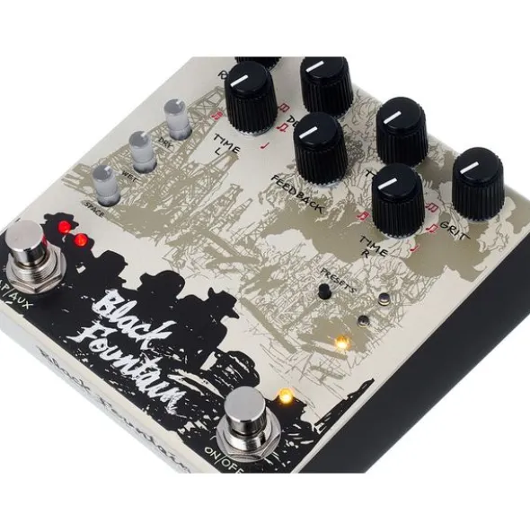 Old Blood Noise Endeavors Black Fountain Stereo Delay CR