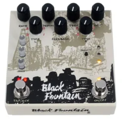 Old Blood Noise Endeavors Black Fountain Stereo Delay CR