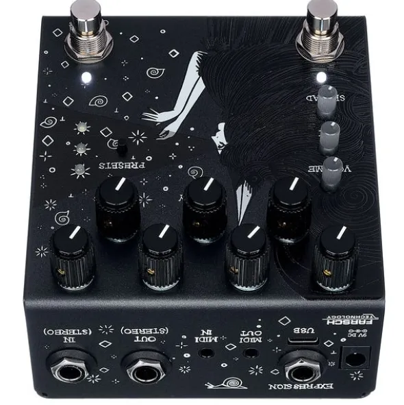 Old Blood Noise Endeavors Dark Star Stereo Reverb BK