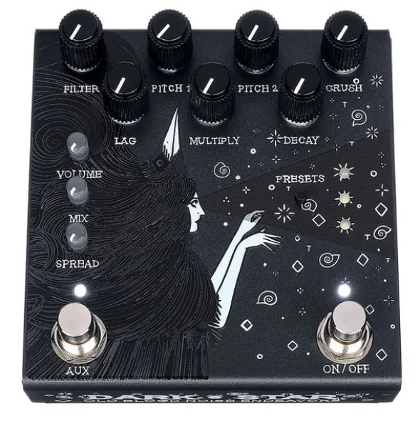 Old Blood Noise Endeavors Dark Star Stereo Reverb BK