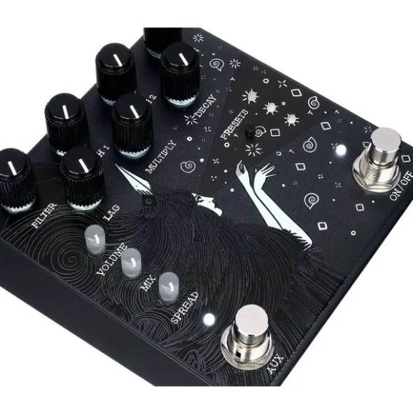Old Blood Noise Endeavors Dark Star Stereo Reverb BK