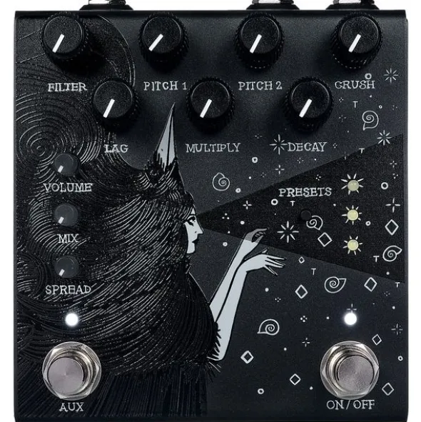 Old Blood Noise Endeavors Dark Star Stereo Reverb BK