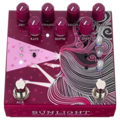 Old Blood Noise Endeavors Sunlight Stereo Reverb Maroon