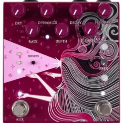 Old Blood Noise Endeavors Sunlight Stereo Reverb Maroon