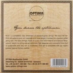 Optima No.6 Silver Strings Carb High