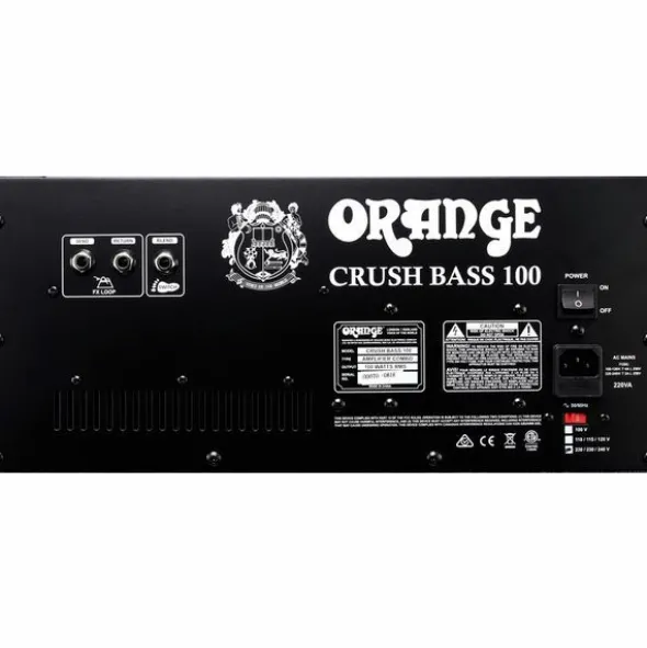Orange Crush Bass 100 Black