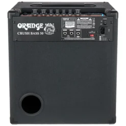 Orange Crush Bass 50 Black Bundle