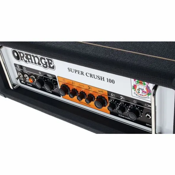 Orange Super Crush 100 Head Black